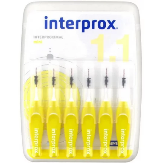 Dentaid Interprox Mini Jaune Brossettes x 6