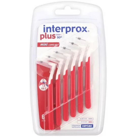 Dentaid Interprox Plus Mini Conical Rouge x 6