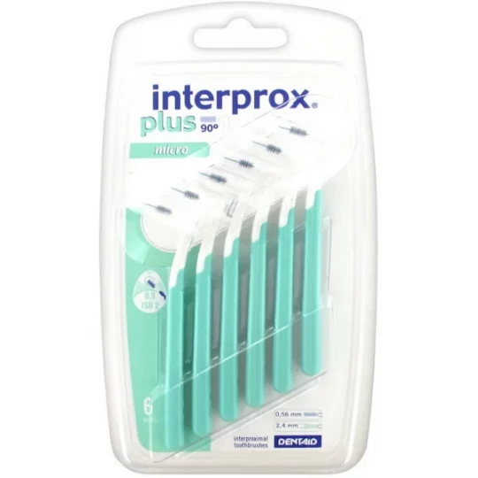 Dentaid Interprox Plus Micro Vert Brossettes 1.1 x 6