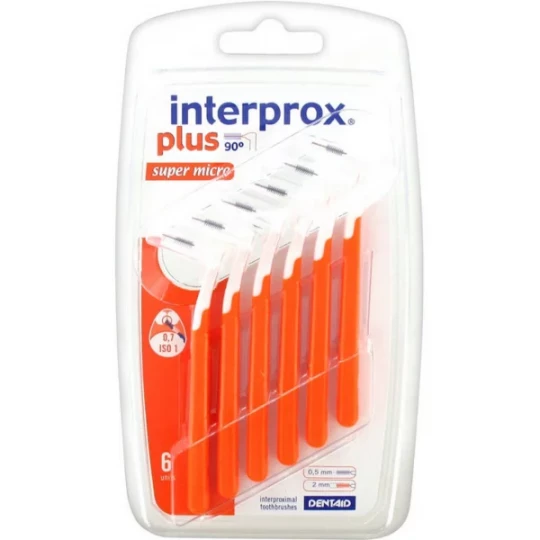 Dentaid Interprox Plus Super Micro Orange Brossettes 0.9 x 6