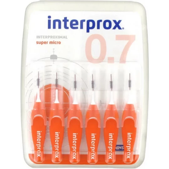 Dentaid Interprox Super Micro Orange Brossettes 0.9  x 6