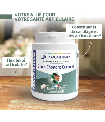 Juvamine Curcuma Chondroïtine Glucosamine x 40