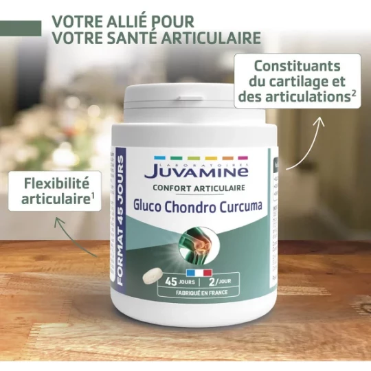Juvamine Curcuma Chondroïtine Glucosamine x 40 - image 3