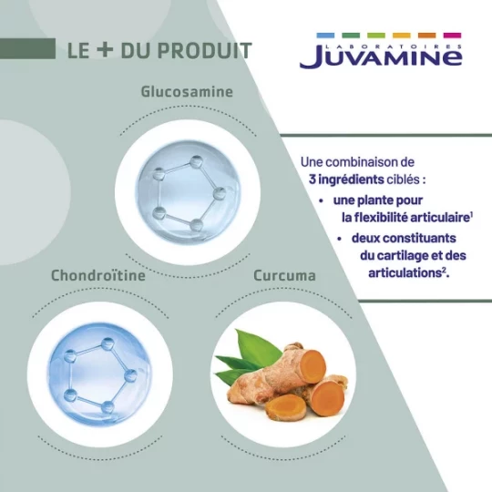 Juvamine Curcuma Chondroïtine Glucosamine x 40 - image 4