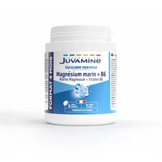 Juvamine Magnésium Marin Vitamine B6 x 120
