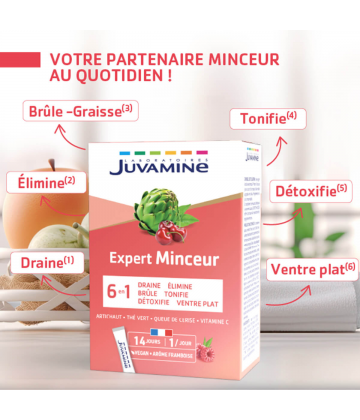 Juvamine Cocktail Minceur 6 Actions x 14