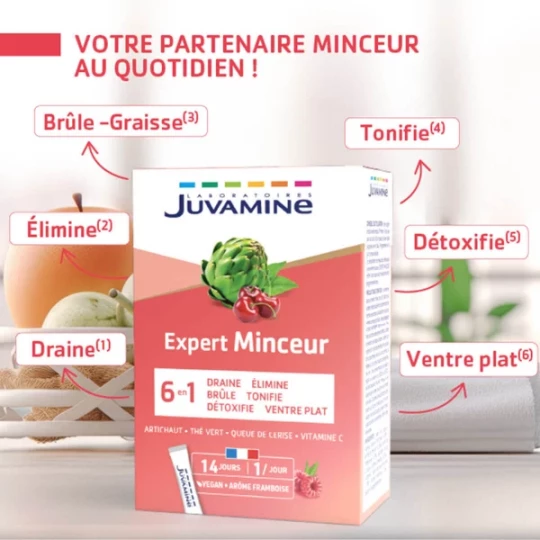 Juvamine Cocktail Minceur 6 Actions x 14 - image 3