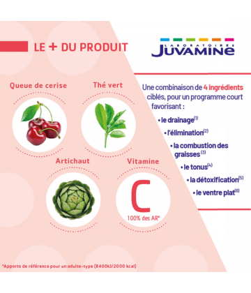 Juvamine Cocktail Minceur 6 Actions x 14