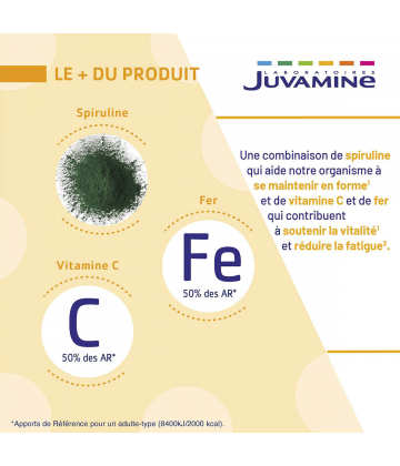 Juvamine Phyto Spiruline x 90
