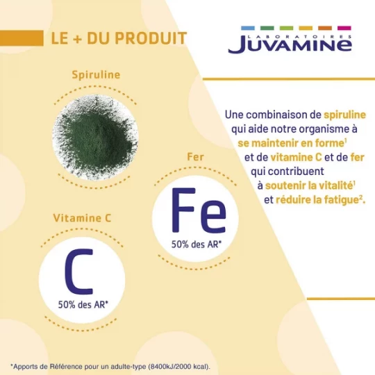 Juvamine Phyto Spiruline x 90 - image 2