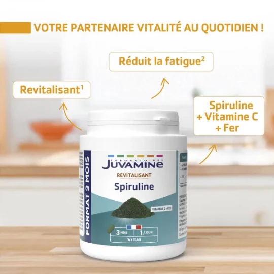 Juvamine Phyto Spiruline x 90 - image 3