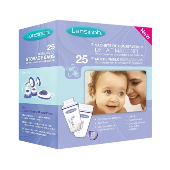 Lansinoh Sachets Pour Lait Maternel x 25