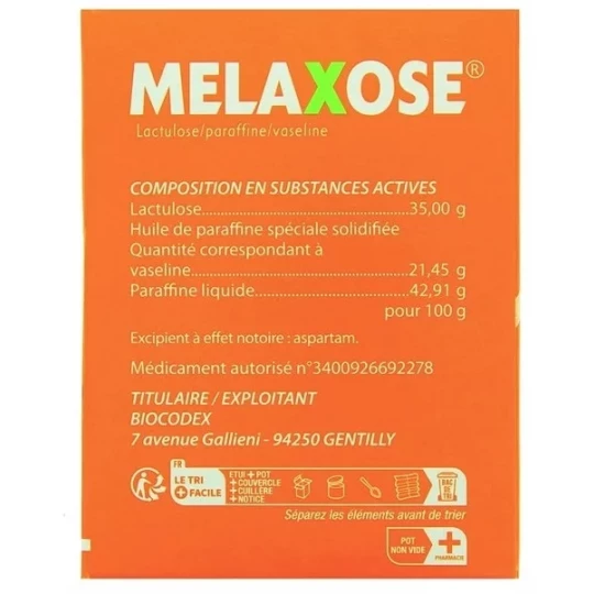 Melaxose Pâte Orale en Pot 200 g - image 2