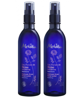 Melvita Eau Florale de Rose Ancienne 2 x 200 ml