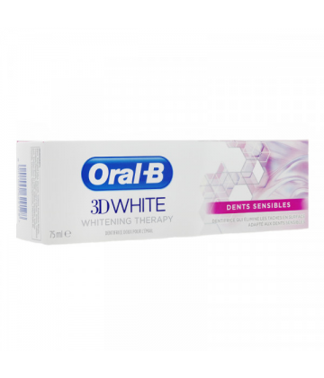 Oral-B 3D White Whitening Therapy Dents Sensibles 75 ml