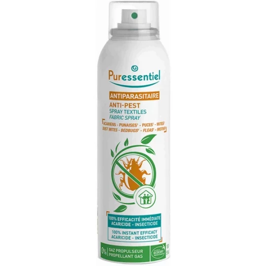 Puressentiel Antiparasitaire Spray Textiles 150 ml