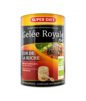 Super Diet Gelée Royale Bio 25 g