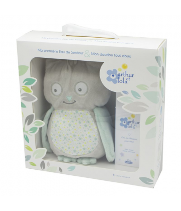 Arthur & Lola Coffret Eau de Senteur 50 ml + Peluche Chouette
