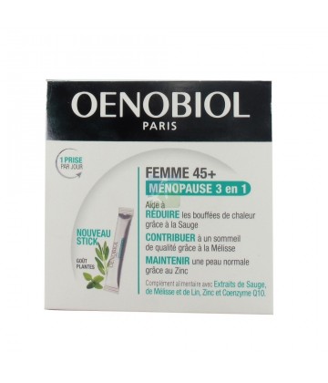 Oenobiol Femme 45+ Ménopause 3 en 1 x 30