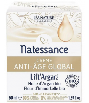Natessance Lift'Argan Divinissime Immortelle Crème Bio 50 ml