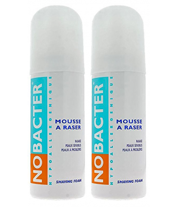Nobacter Mousse à Raser 2 x 150 ml