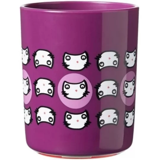 Tommee Tippee Super Cup Tasse Anti-Bascule Chat 6 Mois et + 190 ml