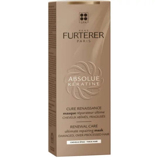 René Furterer Absolue Kératine Masque Réparateur Ultime Cheveux Epais