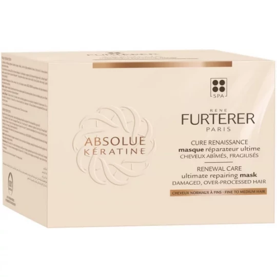 René Furterer Absolue Kératine Masque Réparateur Ultime Cheveux Normaux à Fins