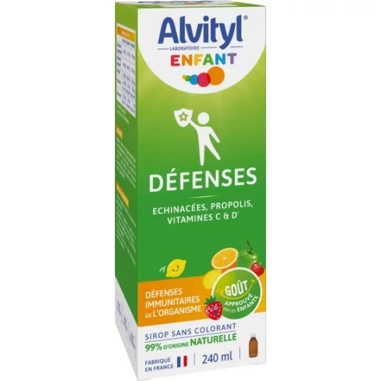 Alvityl Défenses Sirop 240 ml