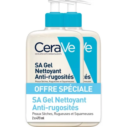 CeraVe SA Gel Nettoyant Anti-Rugosités