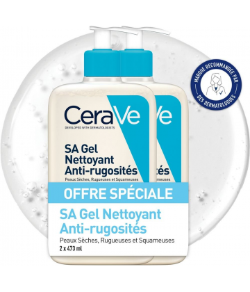 CeraVe SA Gel Nettoyant Anti-Rugosités
