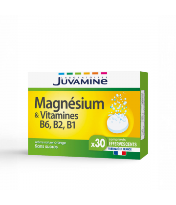 Juvamine Magnésium & Vitamines B6 B2 B1 x 30