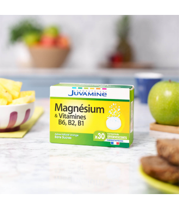 Juvamine Magnésium & Vitamines B6 B2 B1 x 30