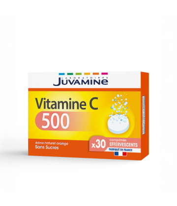 Juvamine Vitamine C 500 Comprimés Effervescents x 30
