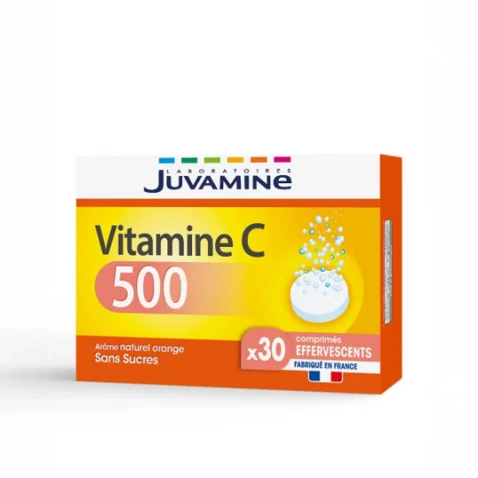 Juvamine Vitamine C 500 Comprimés Effervescents x 30