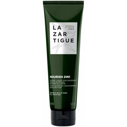 Lazartigue Nourish 2in1 Baume Lavant Non Moussant Haute Nutrition 150 ml