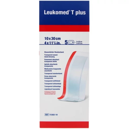Leukomed T Plus Pansements Absorbants Transparents Stériles x 5