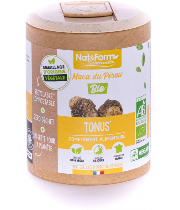 Nat&Form Ecoresponsable Maca Bio x200