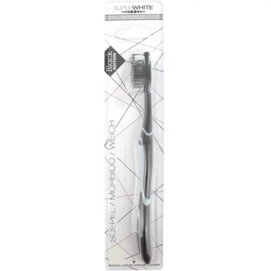 Superwhite Black Edition Brosse à Dents Souple