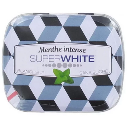 Superwhite Pastilles Menthe Intense x 50