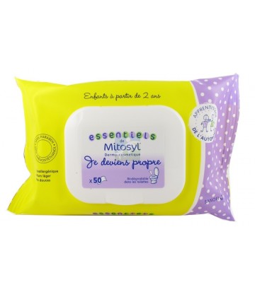Mitosyl Lingettes Je Deviens Propre x 50