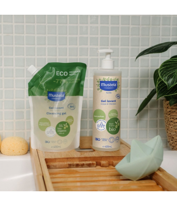 Mustela Gel Lavant Doux Bio 400 ml