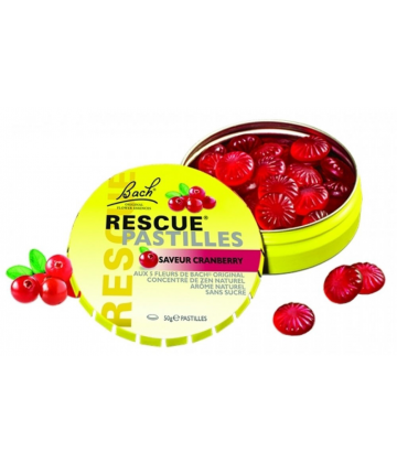 Rescue Pastilles Cranberry 50 g