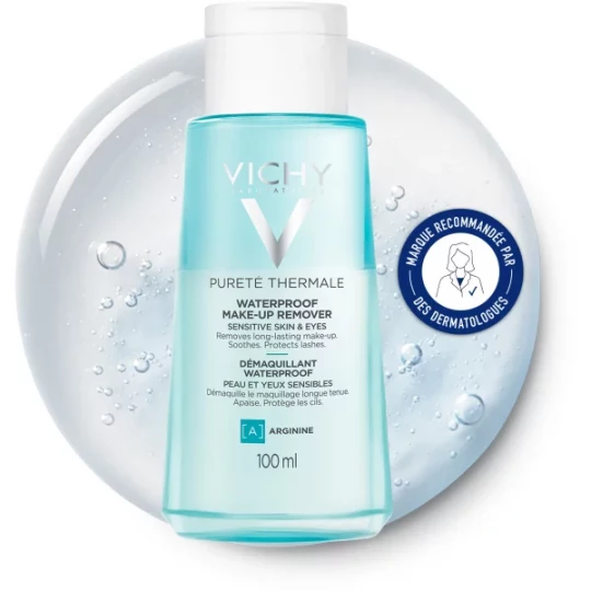 Vichy Pureté Thermale Démaquillant Waterproof Yeux Sensibles 100 ml