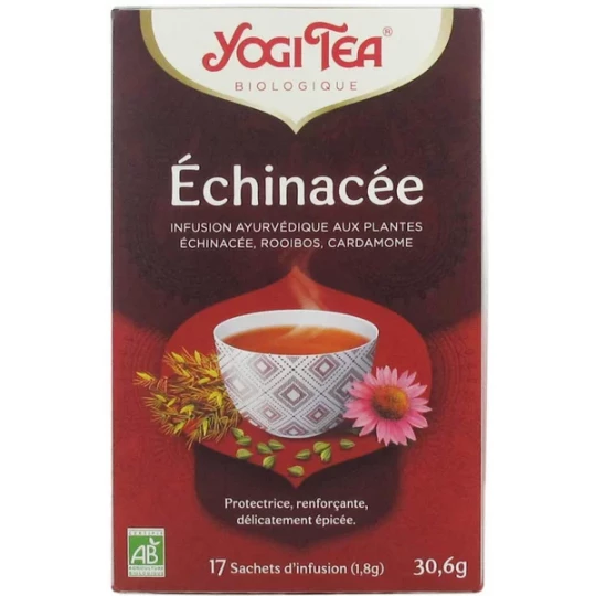 Yogi Tea Échinacéa Infusions x 17