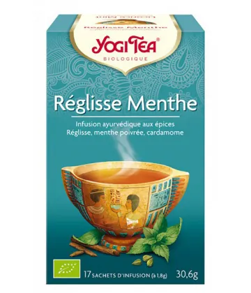 Yogi Tea Réglisse Menthe x 17