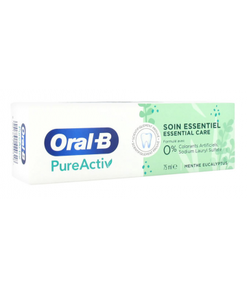 Oral-B Dentifrice PureActiv Soin Essentiel 75 ml