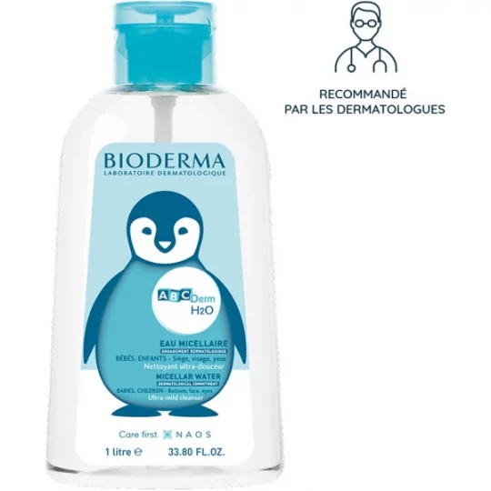 Bioderma ABCDerm H2O Solution Micellaire 1 L - image 4