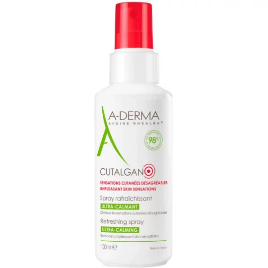 A-Derma Cutalgan Spray Rafraîchissant Ultra-Calmant 100 ml