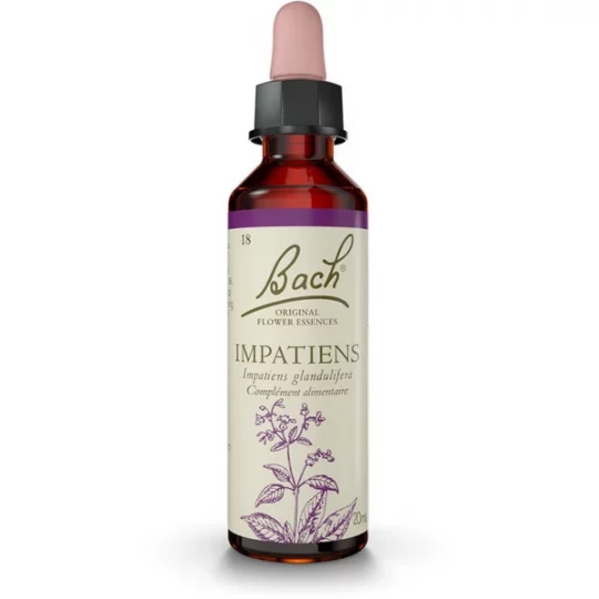Fleurs de Bach Impatiens Gouttes 20 ml